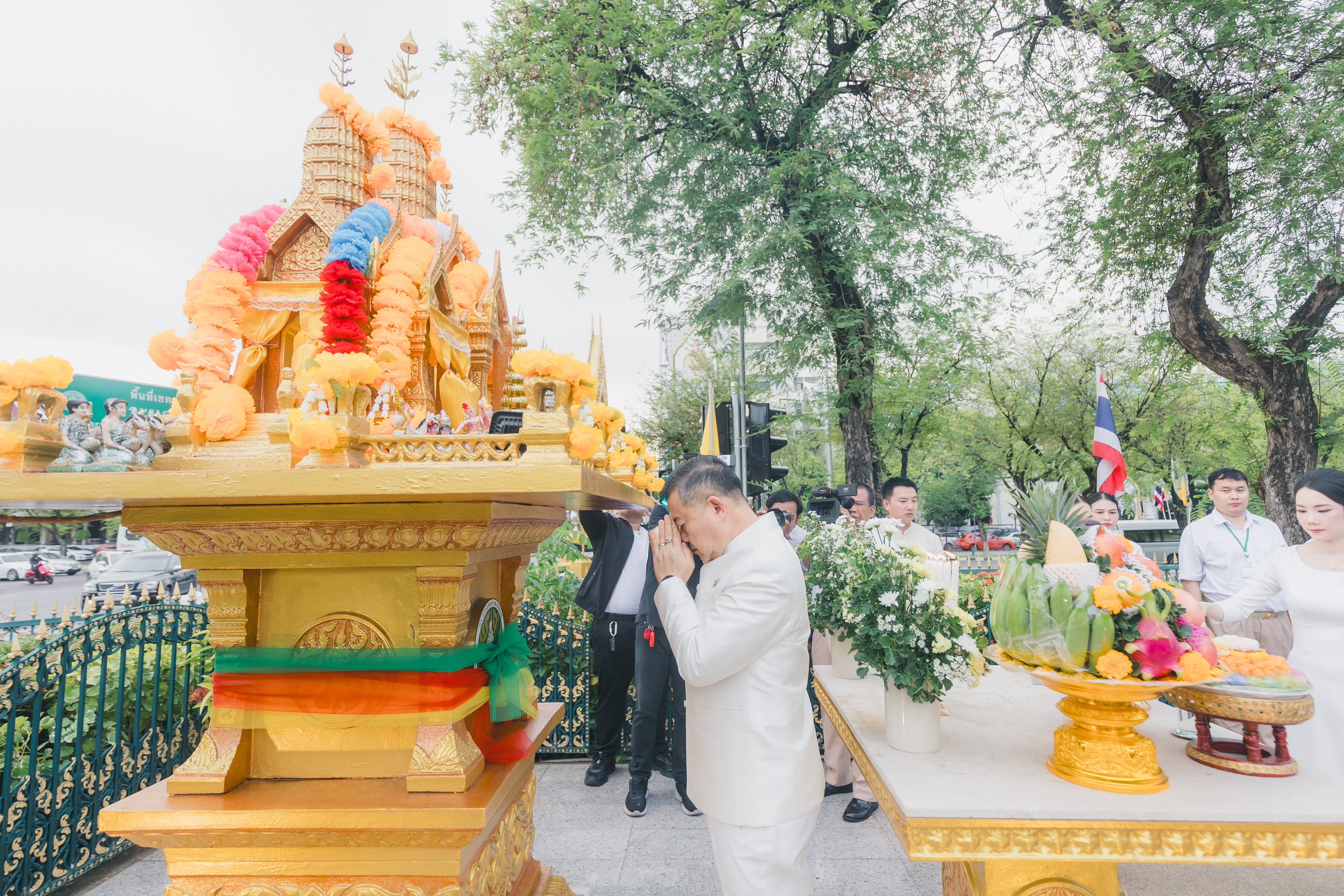 title - ส.ป.ก. ร่วมพิธีบวงสรวงบูรพกษัตริย์ องค์พระพิรุณทรงนาค และศาลพระภูมิเจ้าที่ เนื่องในวันพระราชพิธีพืชมงคลจรดพระนังคัลแรกนาขวัญ ประจำปีพุทธศักราช 2569